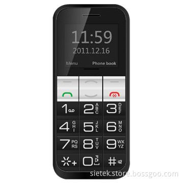 GSM senior phone with SOS emergency button, FM, MP3/MP4 and big keypad for easy using